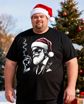 Mafia Santa Men's Big & Tall Short Sleeve T-Shirt